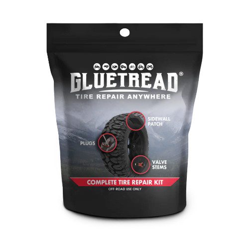 GlueTread Complete Tire Repair Kit