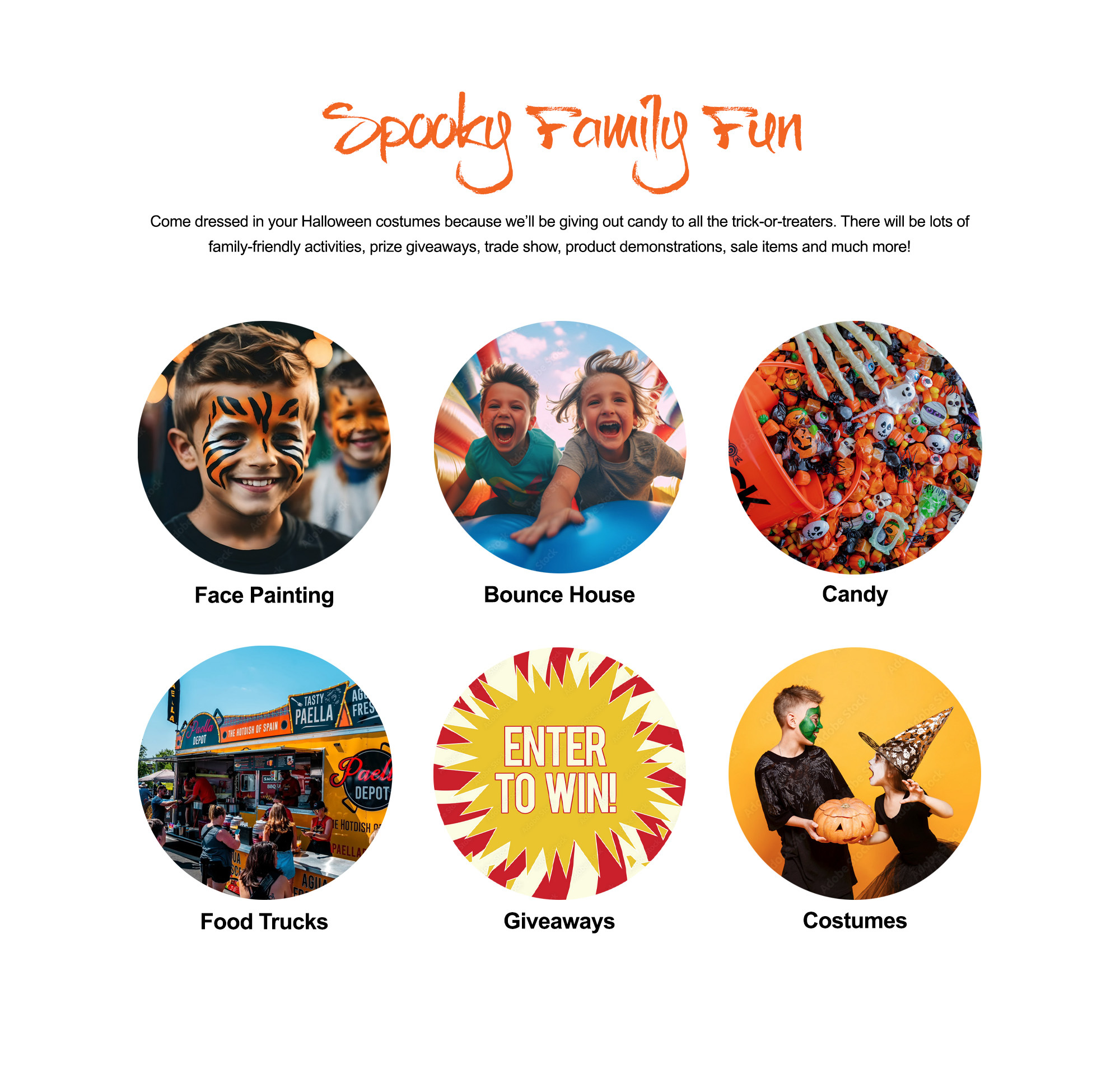 Spooky Family Fun at Expedition Superstore Trunk or Treat 2025 with trick-or-treating, kids activities, face painting, bounce house, candy, RC cars, giveaways, and costumes in West Valley City