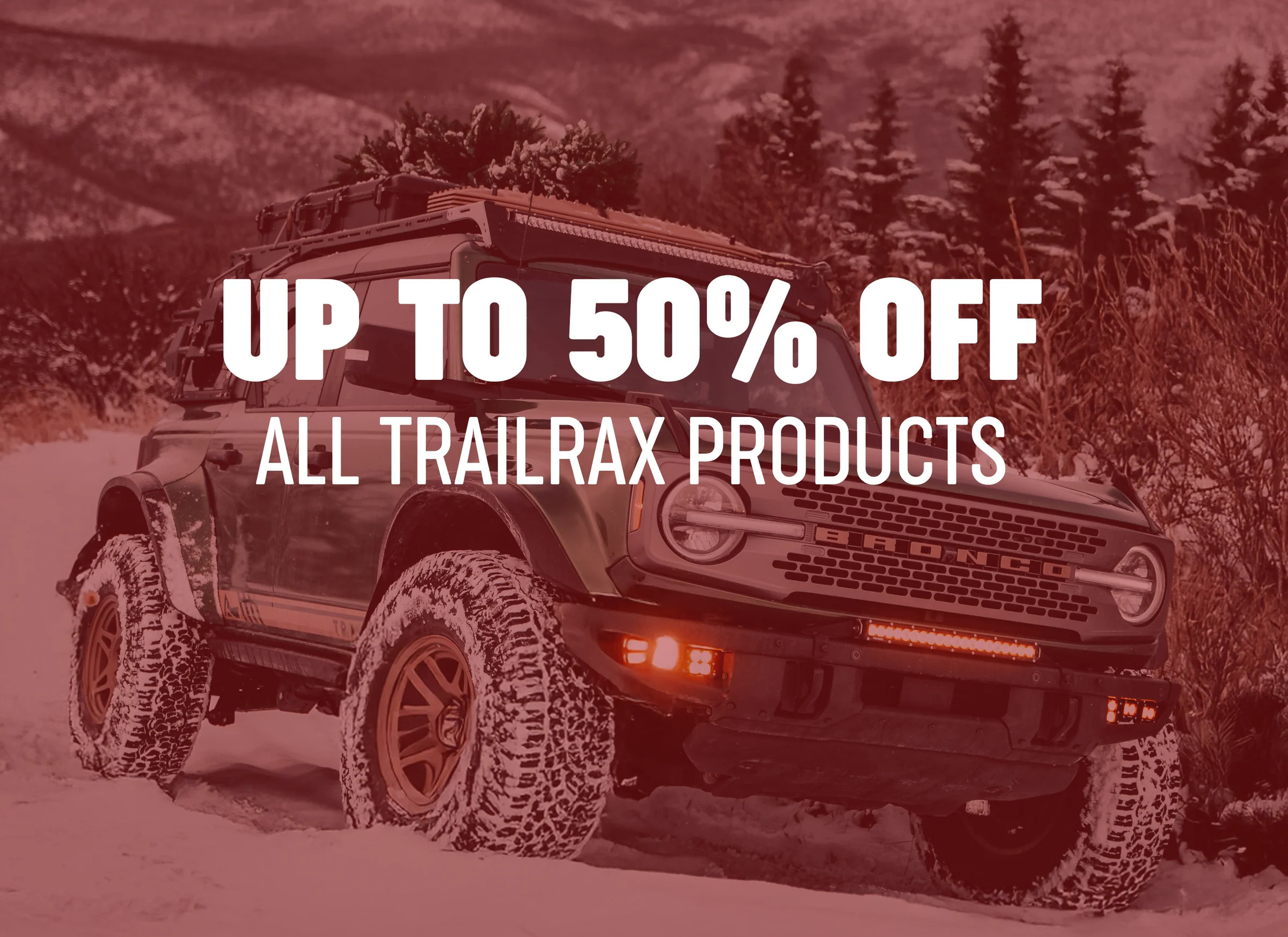 TrailRax Black Friday Sale Banner