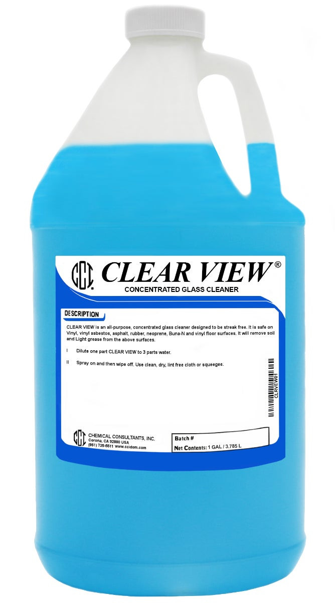 CLEAR VIEW® Concentrated Glass Cleaner