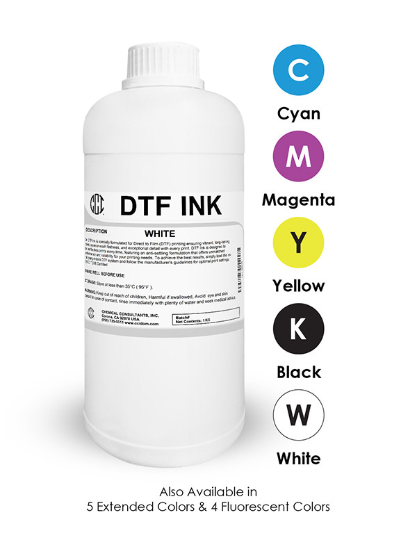 DTF INK - Printer Ink for Direct-To-Film Print Transfers
