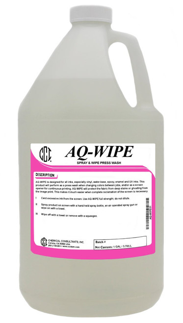 AQ-Wipe Spray & Wipe Press Wash 