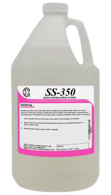 SS-350 Quick Drying Spray & Wipe