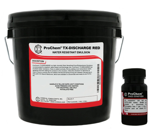 ProChem® TX-Discharge Red Water Resistant Emulsion