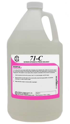 71-C Screen Opener & Press Solvent