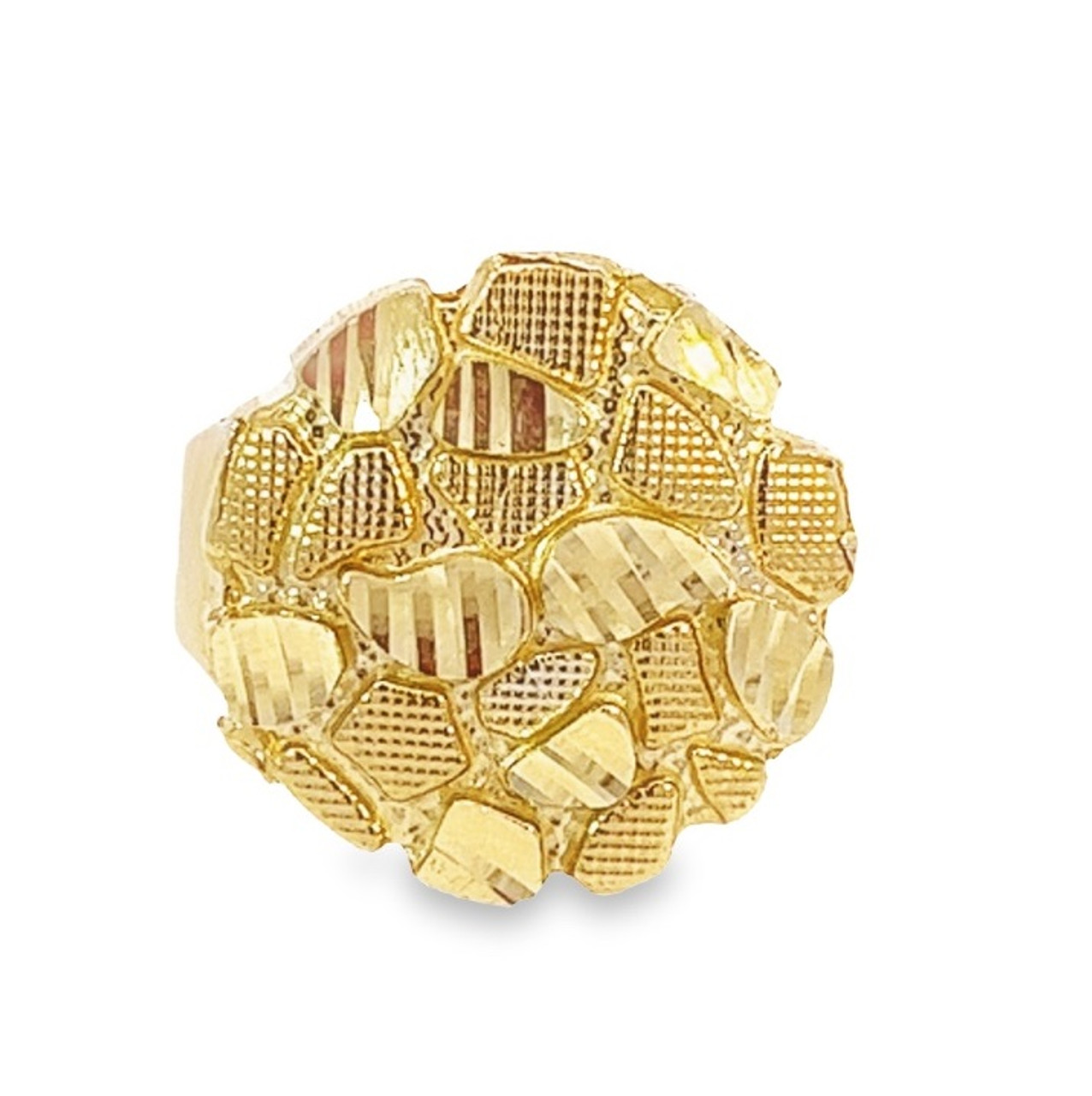 Buy quality 916 gold cz round shape ring in Mumbai