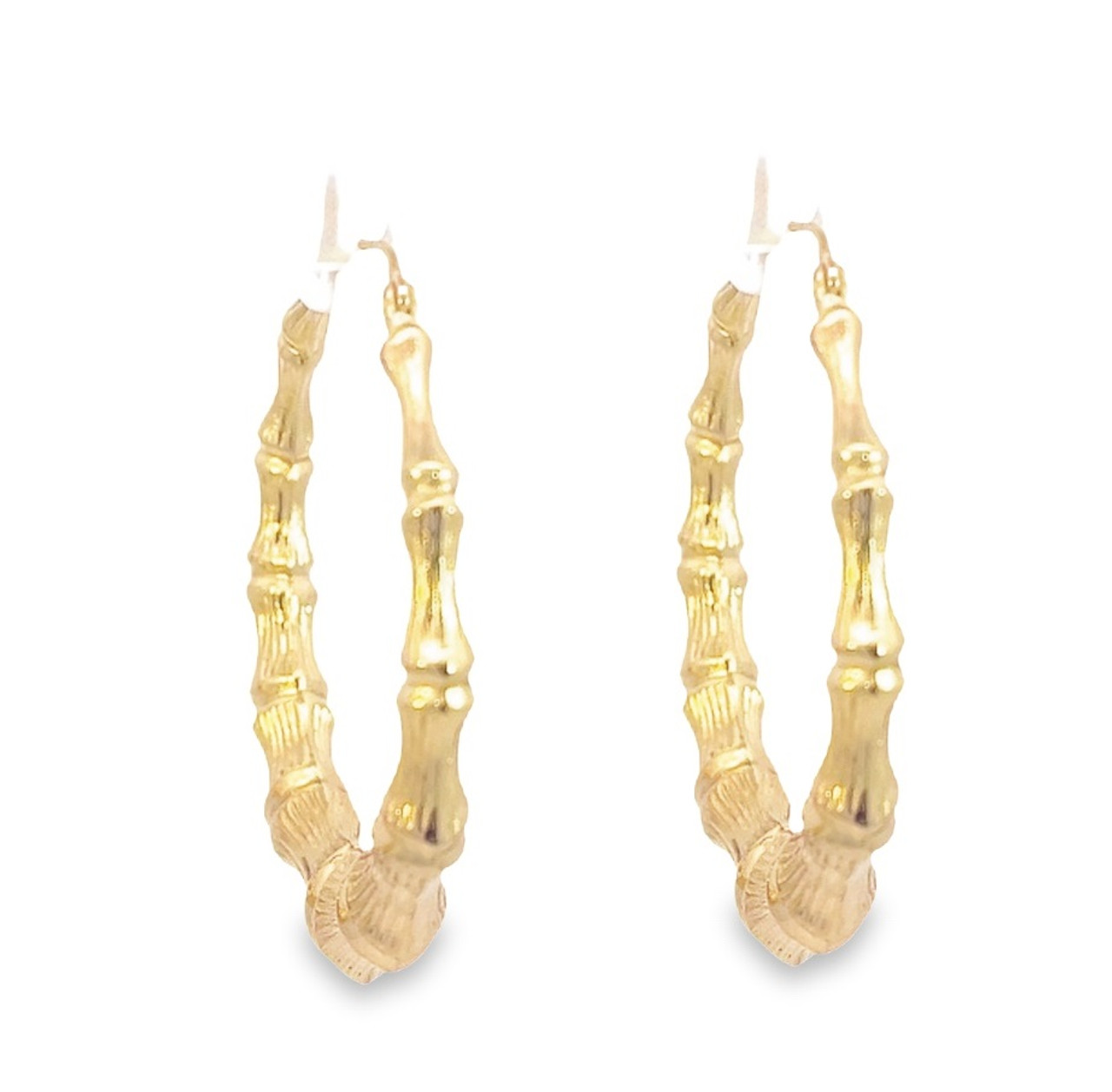 Louis Vuitton Flower Full Hoop Earrings - Gold-Tone Metal Hoop