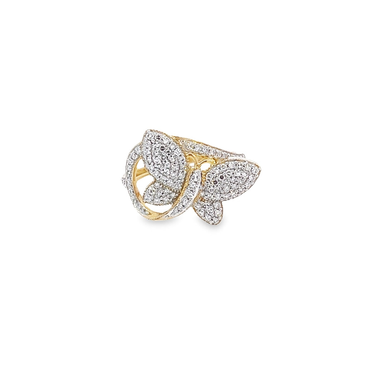10K/14K/18K Gold Silver New Design Fashion Onxy Butterfly Ring - China  Fashion Jewelry and Animal Jewelry price | Made-in-China.com