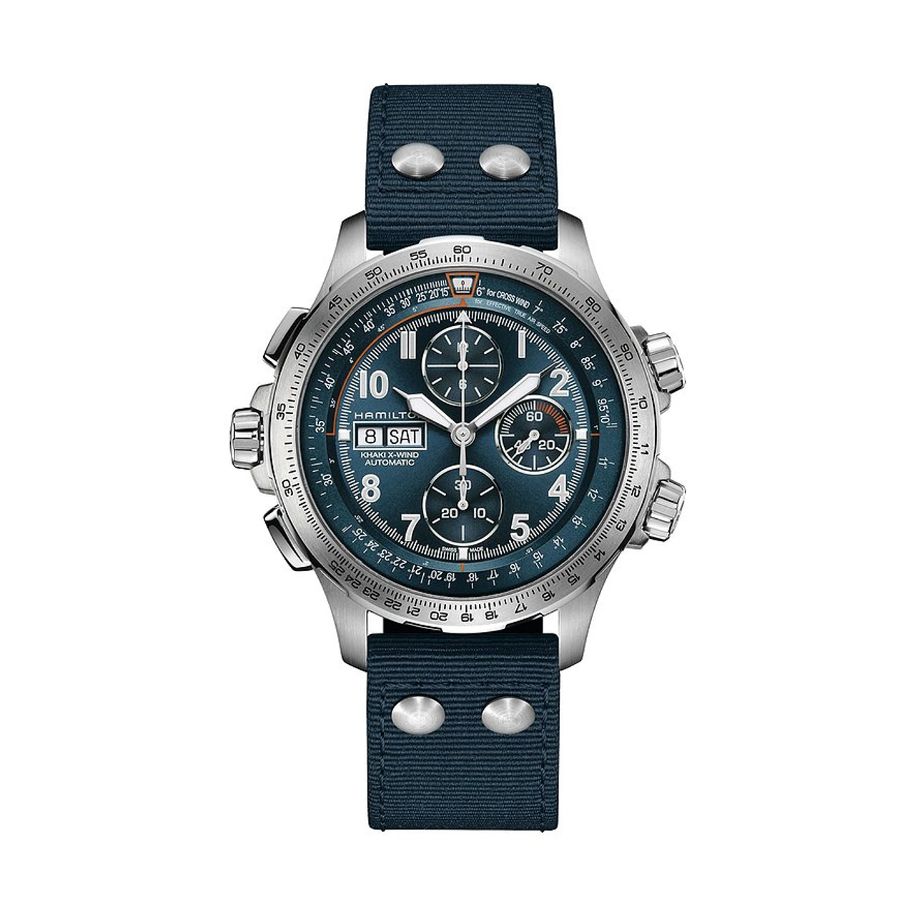 HAMILTON Khaki Aviation X-Wind Auto Chrono H77906940 - Manhattan