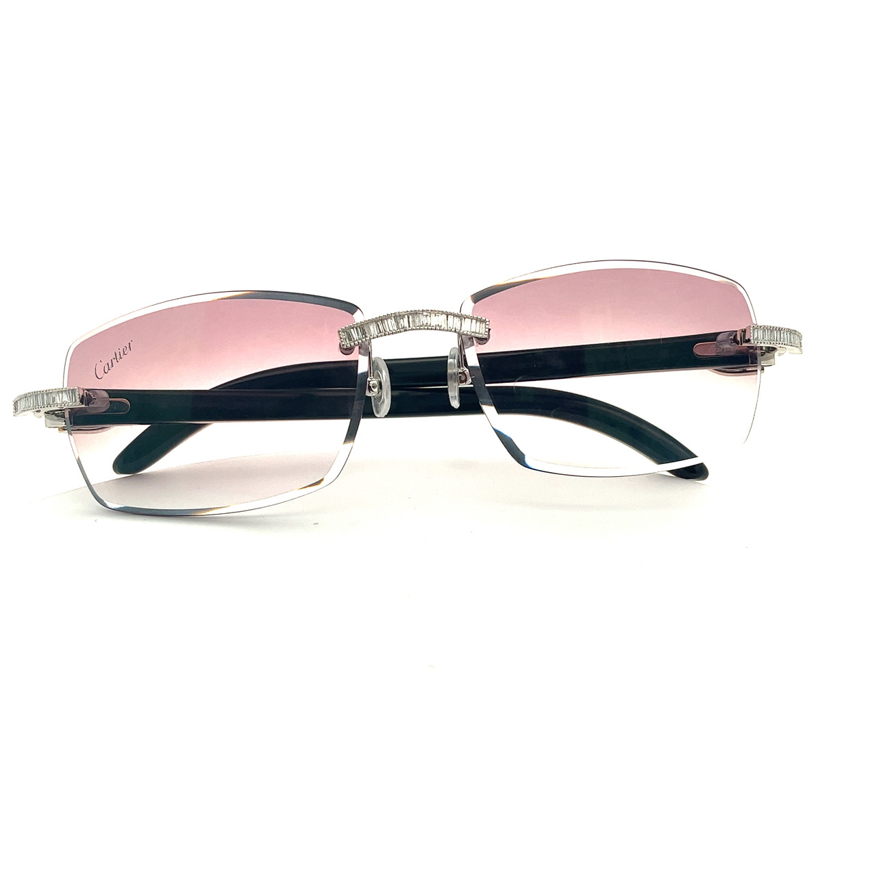 women's panthere sunglasses with diamond decor - #cartier | Sunglasses,  Diamond decorations, Mens accessories