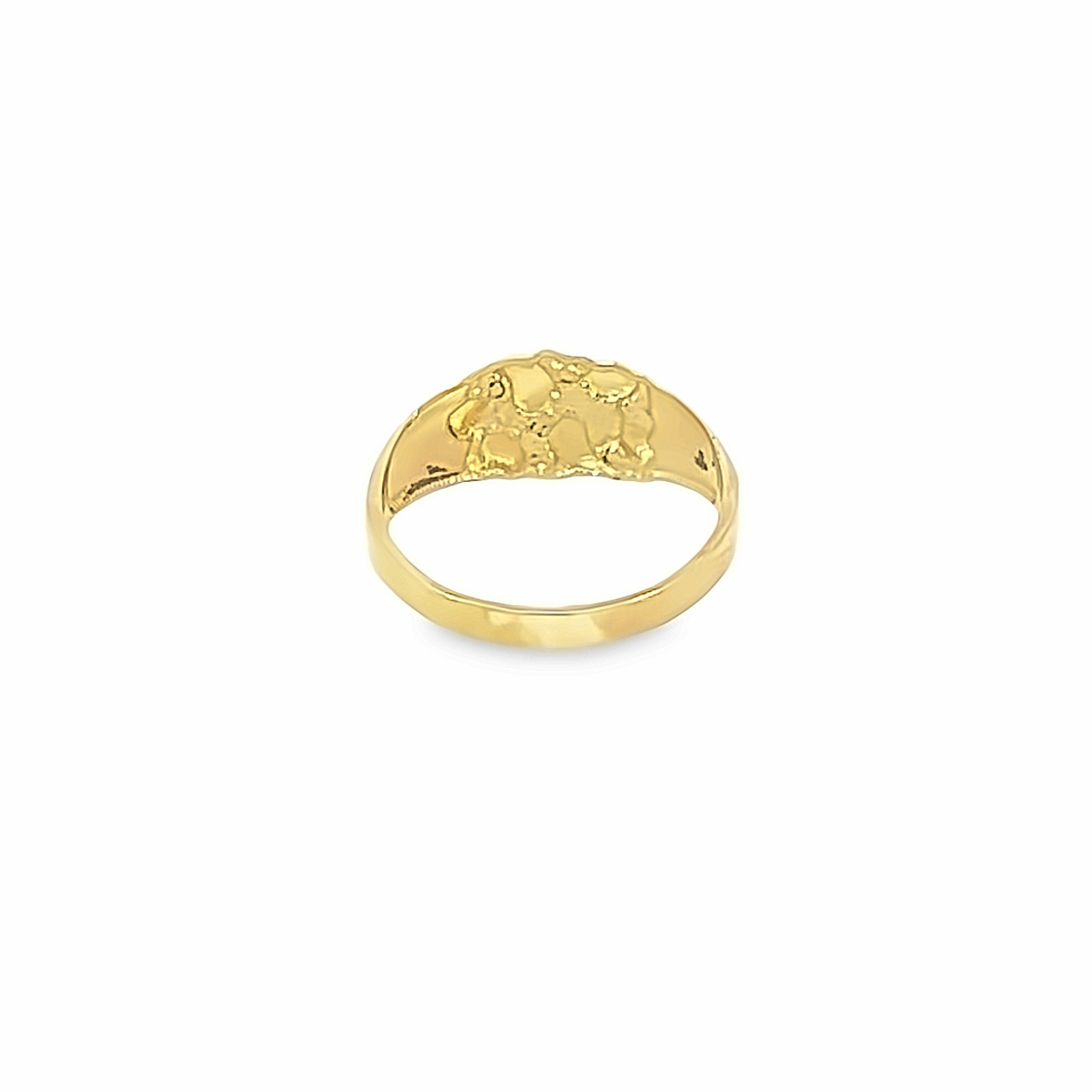 14kt Gold Baby Rings classic gold baby rings with a smooth polished band