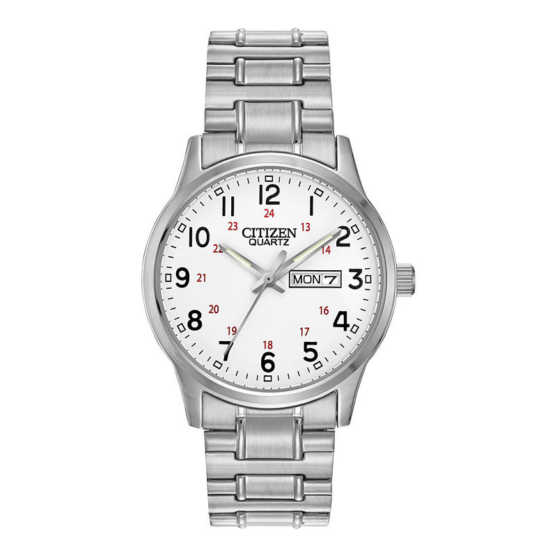Citizen Quartz Easy Reader Men's Watch-BF0610-91A - Manhattan Jewelers