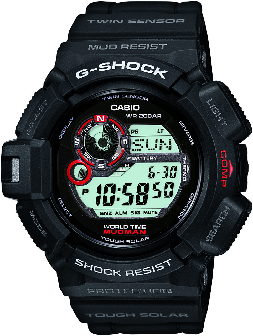 Casio Men's Digital Mud Resist Resin Watch | Men's Watches | Accessories -  Shop Your Navy Exchange - Official Site