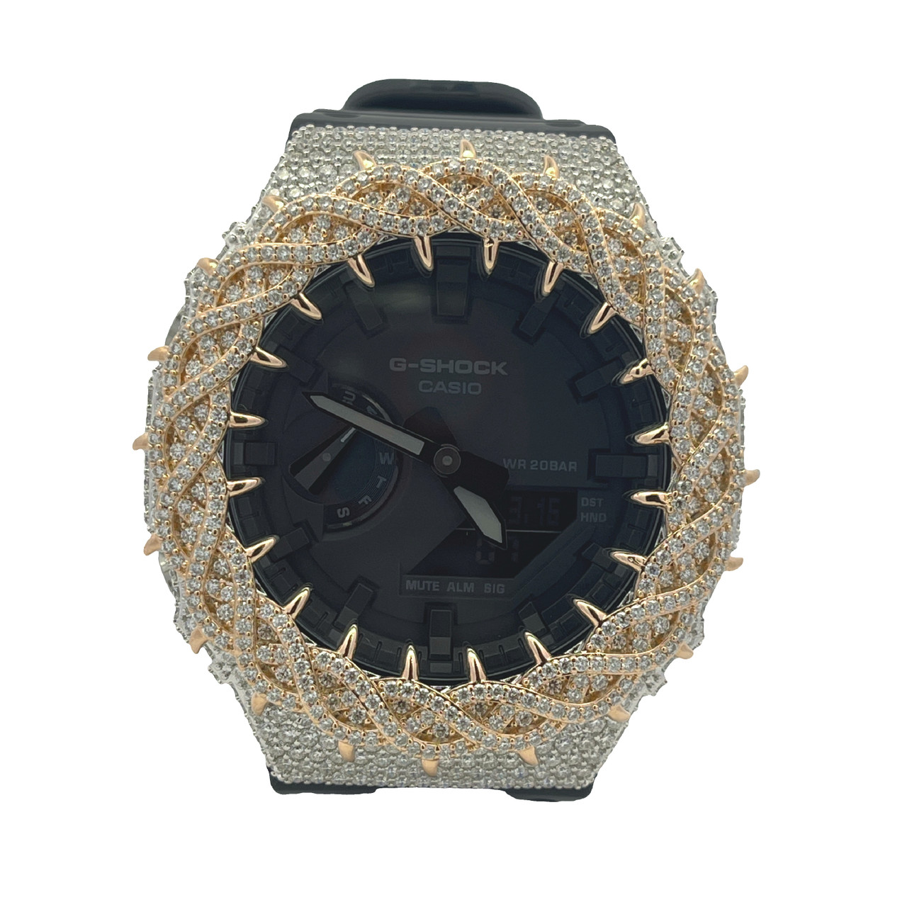 Moissanite Thorn Iced-Out G-SHOCK GA-2100 - Manhattan Jewelers