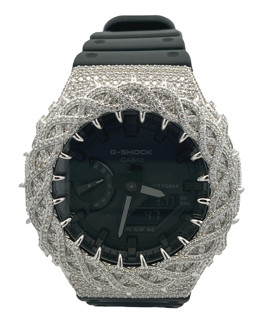 Moissanite Thorn Iced-Out G-SHOCK GA-2100 - Manhattan Jewelers