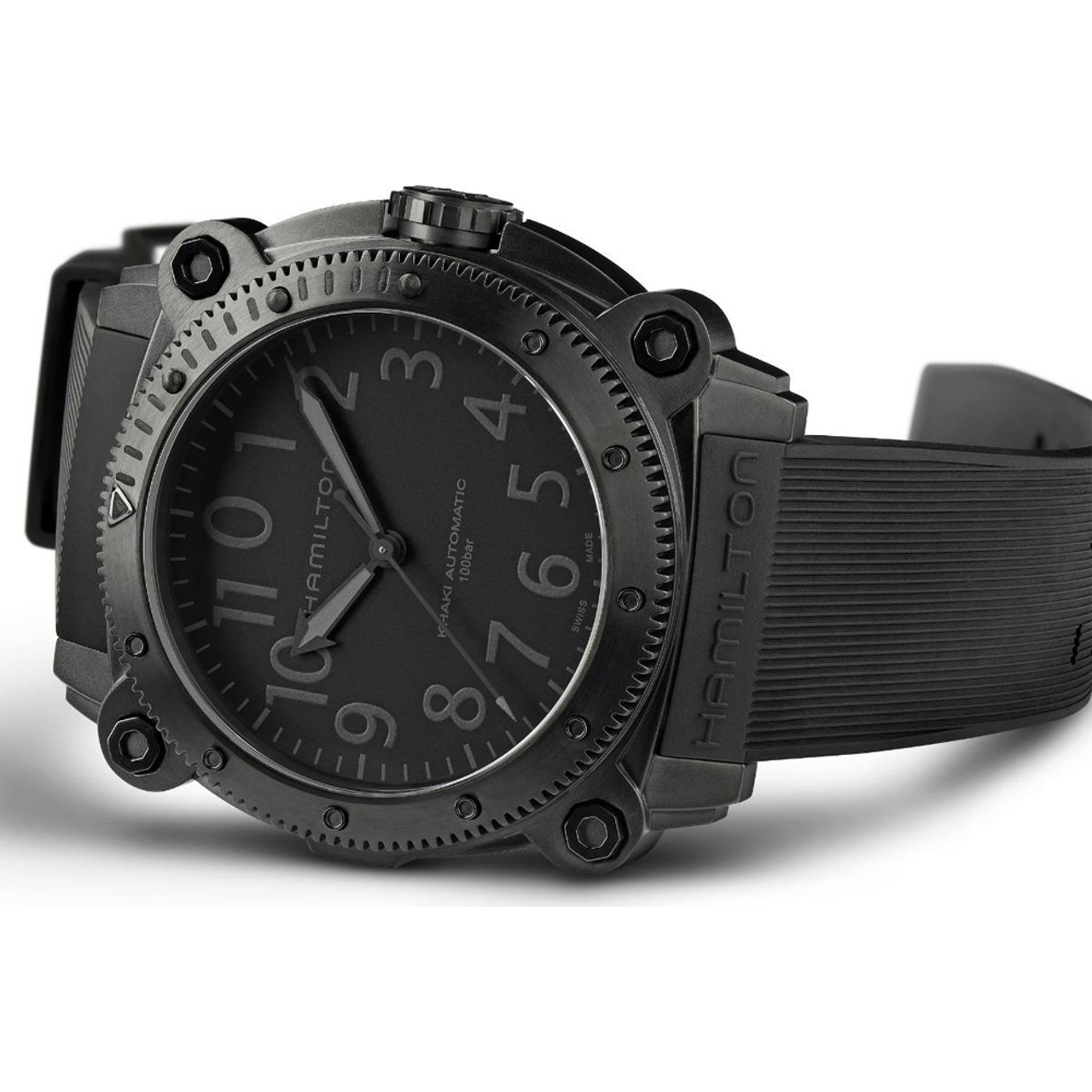 HAMILTON Khaki Navy BeLOWZERO Auto Titanium H78505330