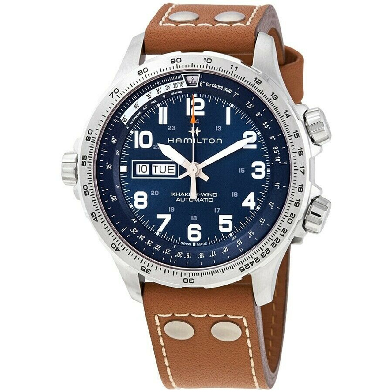 HAMILTON Khaki Aviation X-Wind Day Date Auto H77765541 - Manhattan