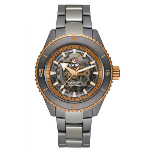 RADO Captain Cook High-Tech Ceramic Skeleton R32148162