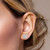 10K Yellow Gold Diamond Earrings 0.30ctw