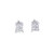 10K White Gold Diamond Earrings 0.40ctw