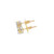 10K Yellow Gold Diamond Earrings 0.16ctw