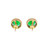 10K Yellow Gold Diamond Earrings 0.25ctw
