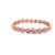 14K  Rose Gold Baguette Diamond Bracelet 7.50ct