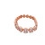 14K  Rose Gold Baguette Diamond Bracelet 7.50ct