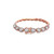 10K  Rose Gold Diamond Bracelet 6.95ct