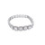 10K White Gold Baguette Diamond Bracelet 8.50ct