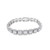 10K White Gold Baguette Diamond Bracelet 8.50ct