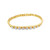 10KT Yellow gold Diamond Tennis Bracelets 4.25ct
