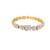 14KT Yellow gold Baguette Diamond Bracelets 16.0ct
