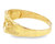 10K Yellow Gold ladies S Nugget Ring