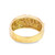 10K Yellow Gold Men Nugget Ring