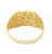 10K Yellow Gold Men Small Nugget Ring