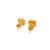 10K Yellow Gold Diamond Earrings 0.71ctw