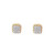 10K Yellow Gold Diamond Earrings 0.34ctw