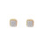 10K Yellow Gold Diamond Earrings 0.34ctw