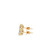 10K Yellow Gold Diamond Earrings 0.43ctw