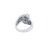 10K White Gold Baguette Diamond Ring 1.00ctw