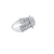 14K White Gold Diamond Engagement Ring 2.50ctw