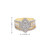 10K Yellow Gold Diamond Engagement Ring  1.25ct