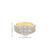 14K Yellow Gold Diamond Engagement Ring Set 2.32ct