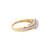 14K Yellow Gold Diamond Ring 0.75ct
