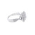 14K White Gold Diamond Engagement Ring 1.00ctw