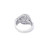 10K White Gold Diamond Engagement Ladies Ring  2.00ctw