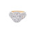 10K Yellow Gold Diamond Engagement Ring 1.97ctw