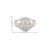 10K Yellow Gold Pear shape Diamond Engagement Ring 1.00ctw