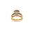 10K Yellow Gold Diamond Ladies Engagement Ring Set 1.00ctw